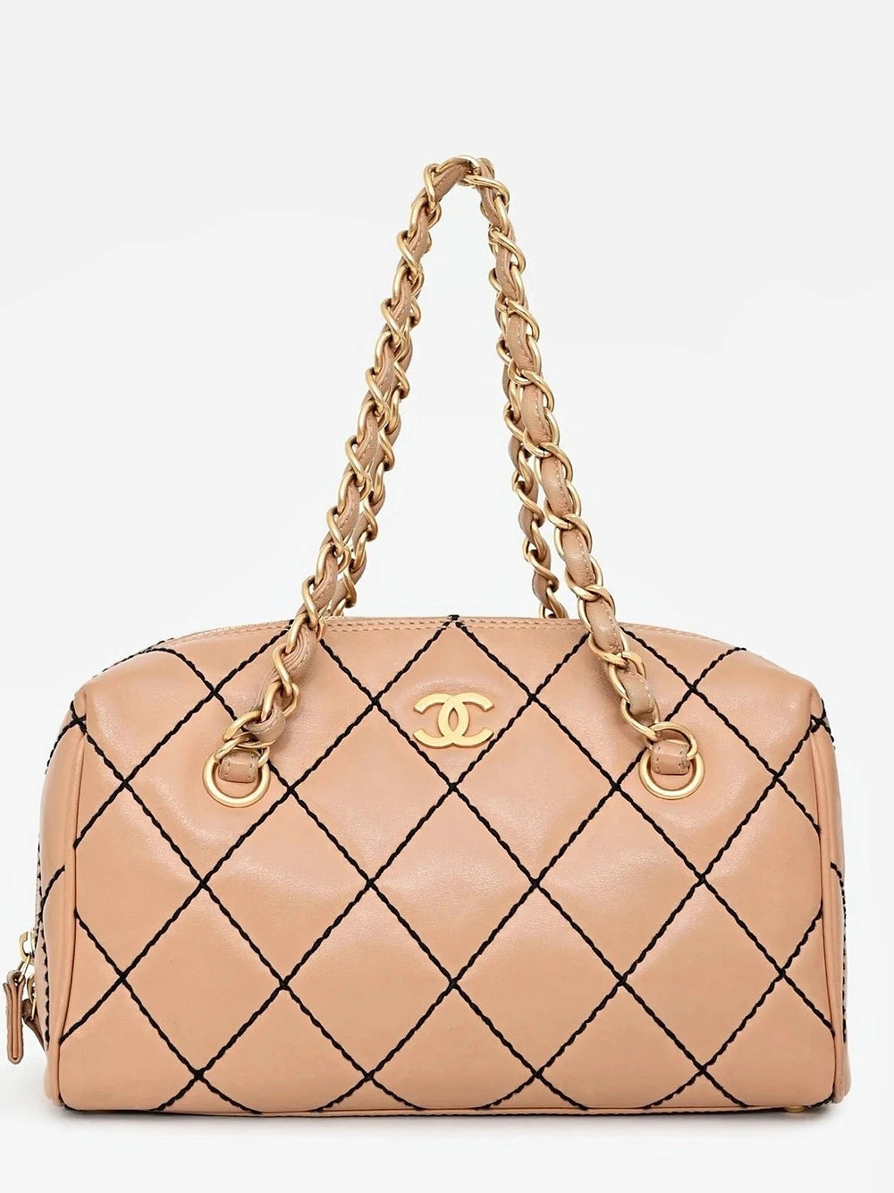 Chanel Quilted Shoulder Bag in Pink
